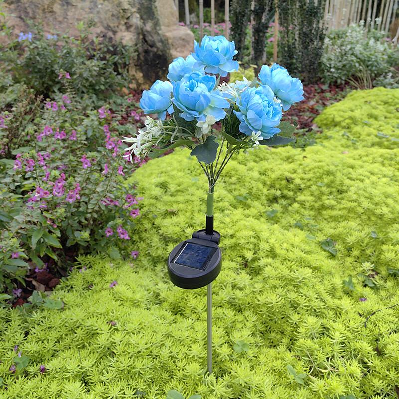 Liangtu Solar 7-Head Peony LED Garden Light