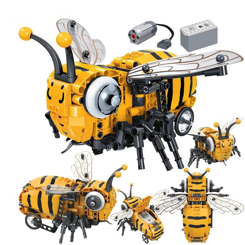Buy 285PCS Technical Insect Bricks Electronic Constructor Bee Fly