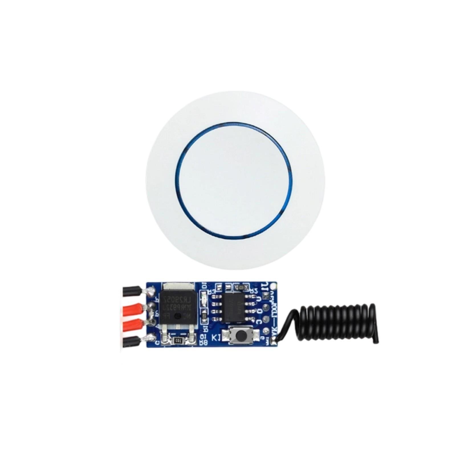 12V Remote Control Switches 433Mhz Remote Control Wireless Switches Remote Transmitters Receiver for Latching Module