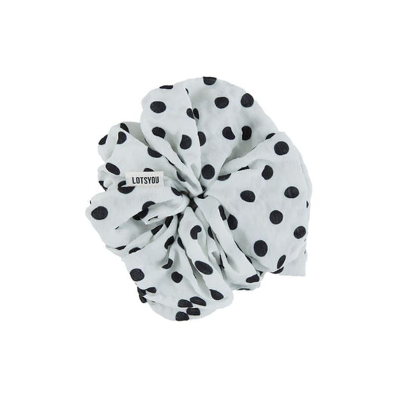 LOTS YOU lotsyou_Fiona Scrunchie White
