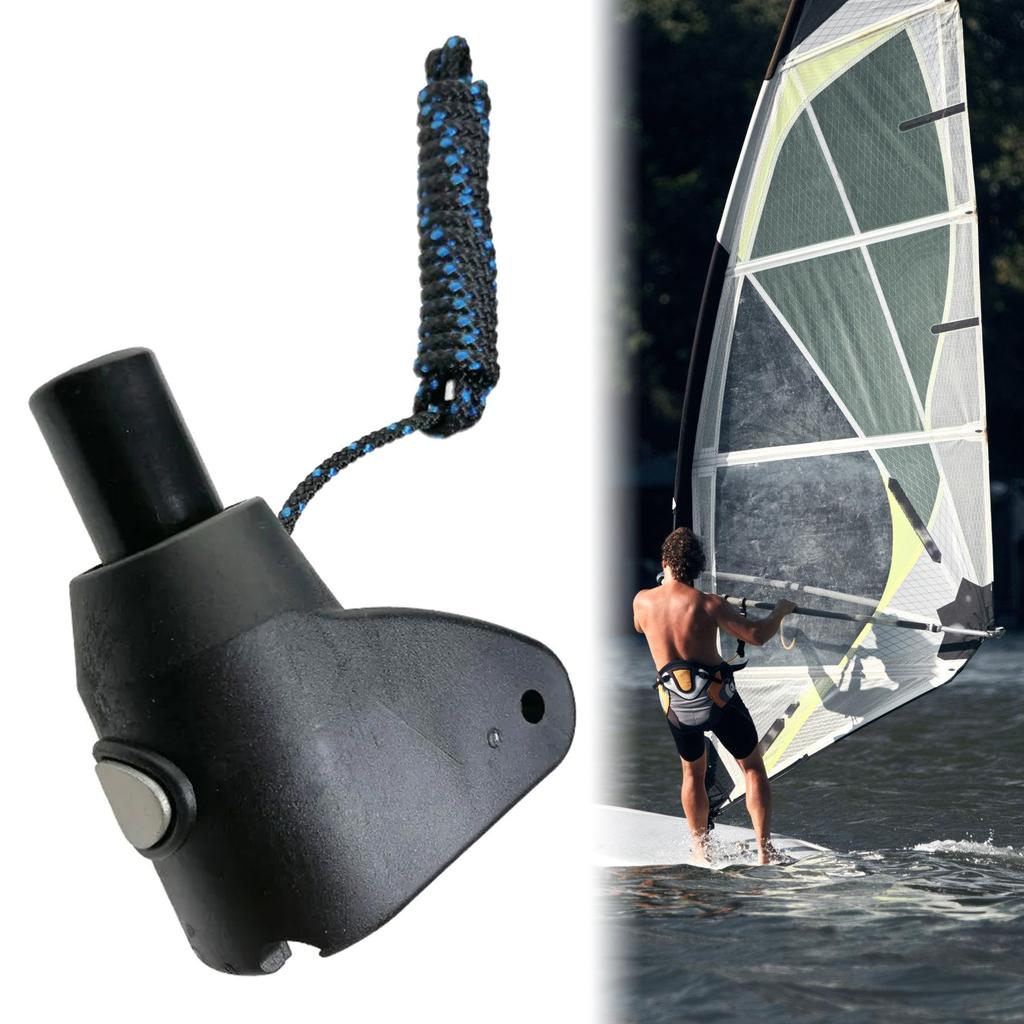 Windsurf Verlängerungsstange Basis Halterungsadapter mit Seil Windsurfen Mast Verlängerungsstange Basisadapter Hardware Surfen Zubehör