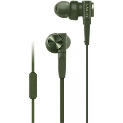 Sony Słuchawki Głęboki bas Model Mdr Xb55ap Typ kanałowy Zdalne sterowanie Mikrofon w zestawie Zielony Mdr Xb55ap G pojedynczy element Zielony