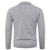 Men's  Fashion  Knitting  Pullover  Flip Collar  Long Cleeves  Sweater