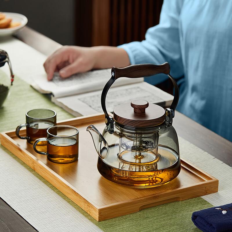 Mesni Glass Steam & Boil Teapot