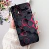For Tecno Spark 8 Pro 8T 8P Elegant Floral Cat Phone Case For Tecno Spark8 8T 8P 8Pro Black Silicone Soft TPU Cases Bumpers