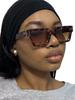 Classic Rectangle Small Sunglasses Women Men Square Personality Sun Glasses Vintage Fashion Ins Glasses Frame Shades UV400