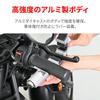 Jibi TL11-C 48691 Brake Lock for Motorcycles, Aluminum, Simple Parking Brake, Anti-theft Brake Lever Lock