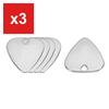 uxcell Metal Guitar Picks, 1.8mm Silver Tone, 5-Pack