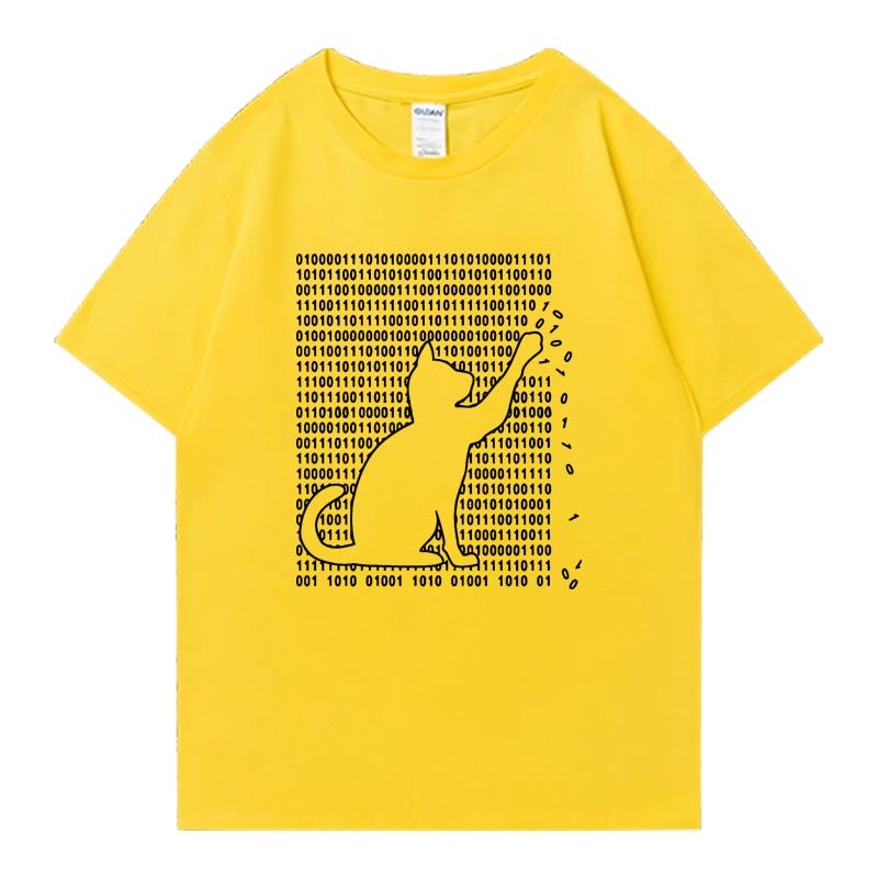 

Fashion Funny Cool Cat Design Graphic Print 100% Cotton Crew Neck Tee shirt Summer Men Women short sleeve t-shirts Unisex Tops 4XL