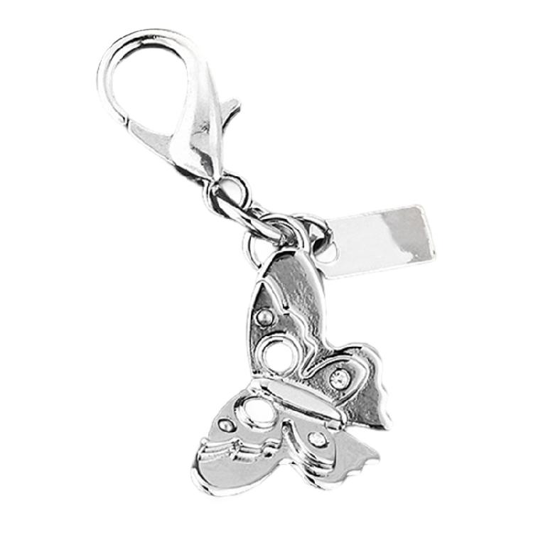 Breloc din aliaj Pandantiv delicat pentru geantă Suport de chei retro Textură de aliaj Perfect pentru a adăuga o notă vintage oricărei genți