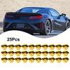 25 Pcs Exterior Sill & Body Side Moulding Retainer Clips For Hyundai 87758-35000
