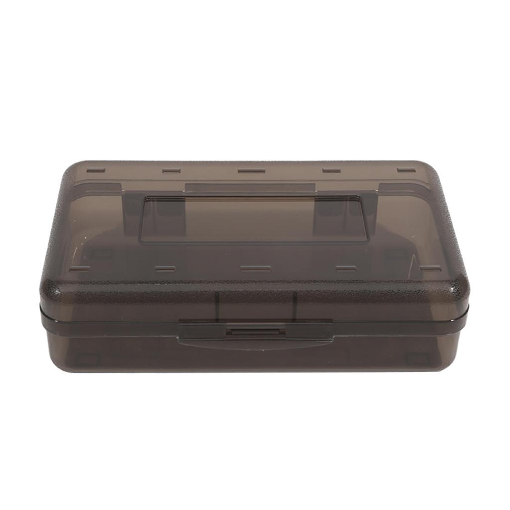 1pc Large Capacity Transparent Pencil Storage Stationery Box Sketching Pencil Case Suitable for Storing Oil Painting Sticks Crayons Watercolor Pens