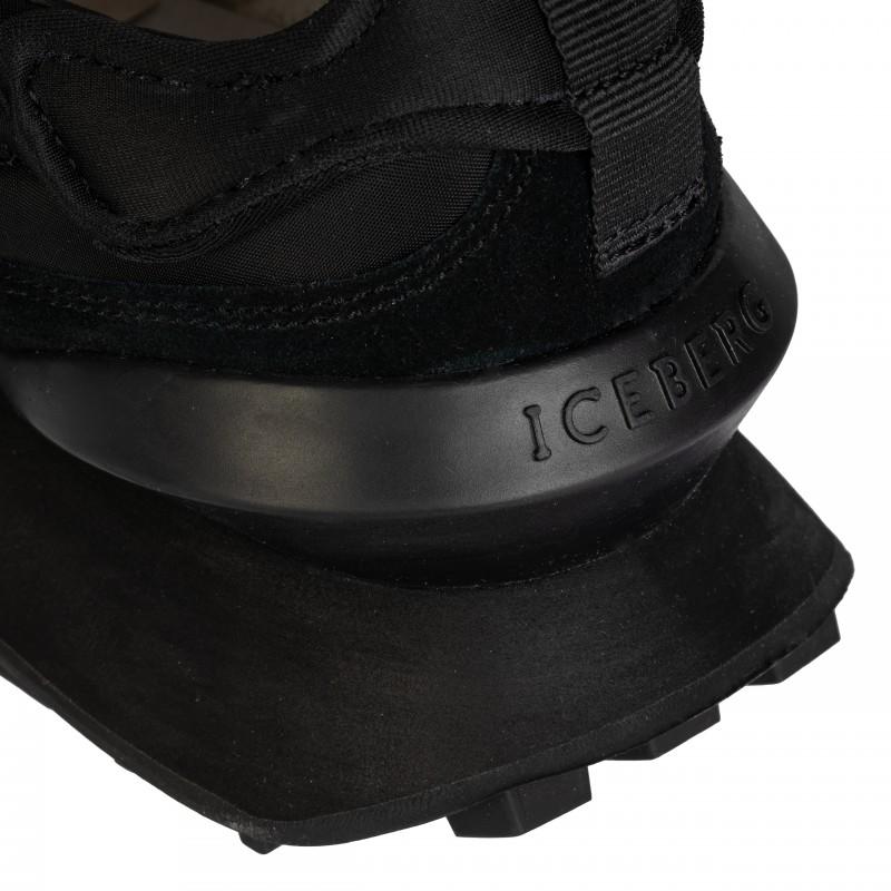 Iceberg women's sneakers new full black - Size: 38