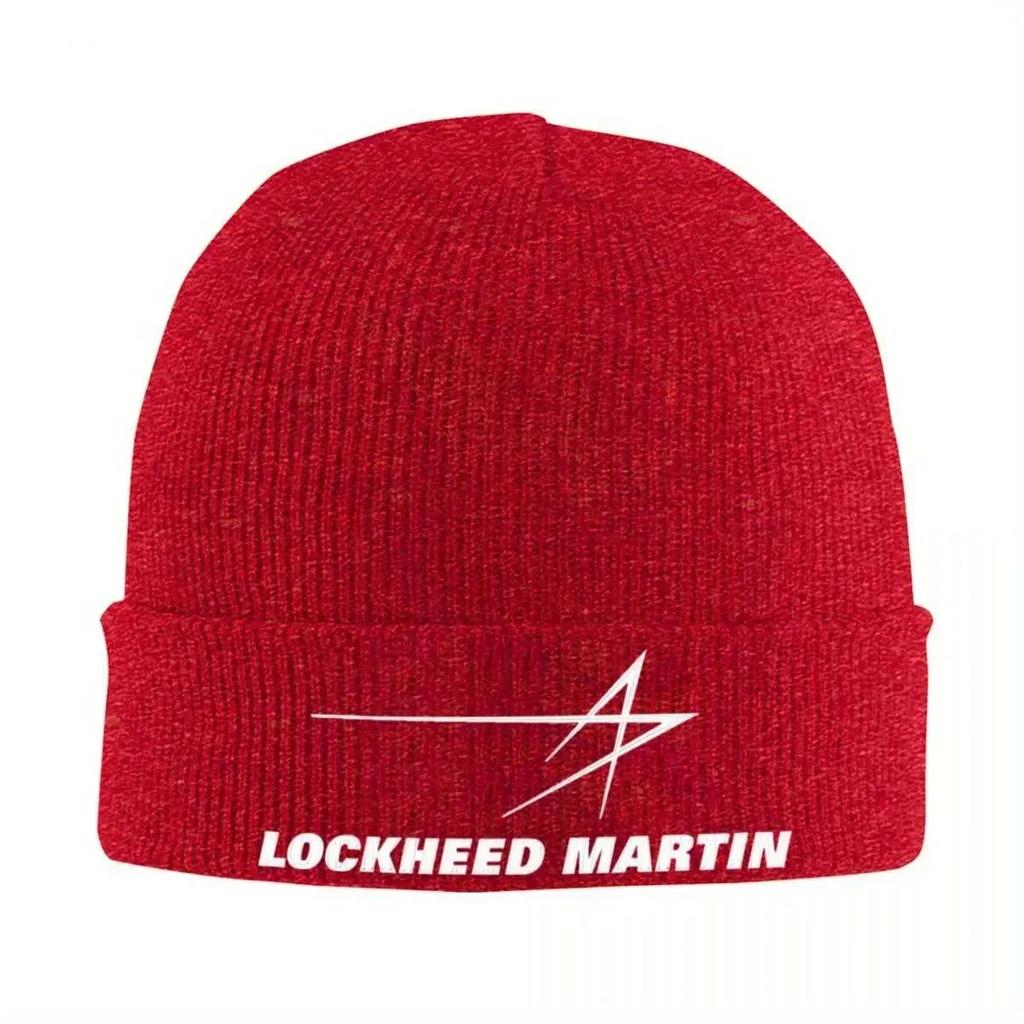 New Lockheed Knitted Hat Beanie Autumn Winter Hat Warm Street Cap Unisex Women