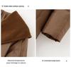 Extra Long Over-the-Knee Down and Wool Coat with Belt and Large Lapel for Autumn & Winter YJ1393