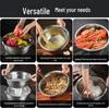 MAXCOOK Stainless Steel Mixing Bowl Set