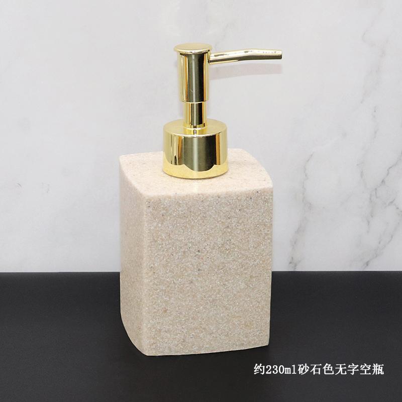 Soap Bottles Hotel Bathroom Accessories Bathroom Hand Sanitizer Bottle Shampoo Shower Dispensing Bottle Press-on Soap Dispenser