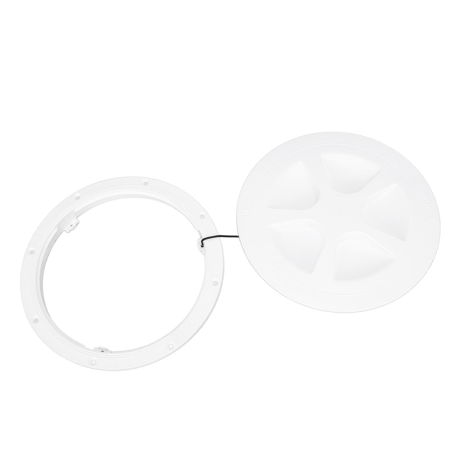 

8 Inch Boat Deck Access Cover Round Lasting Inspection Deck Plate for Yachts Motorhomes