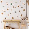 Boho Nursery Polka Dot Creative Wall Stickers for Kids Room Baby Girls Boys Room Home Decor Nordic Warm Vintage Stickers