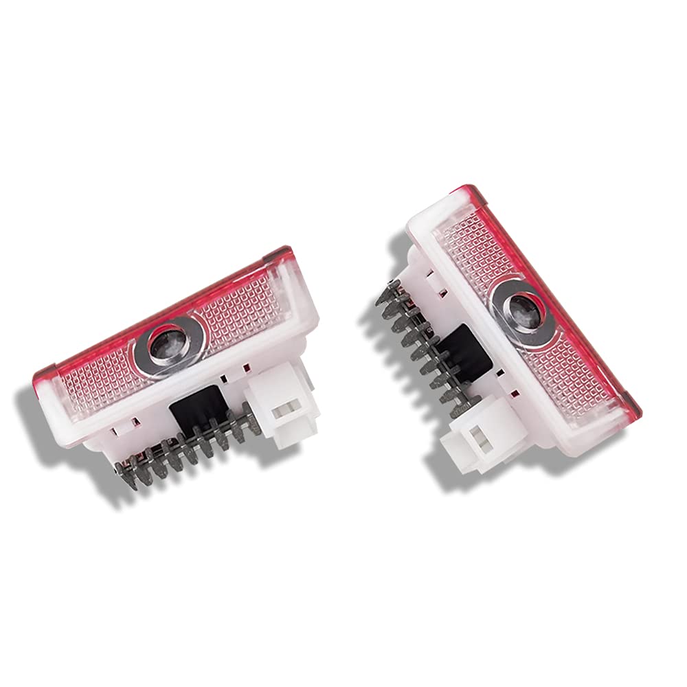 Courtesi Neblednoucí Vítací Světlo, Dveřní Lampa Logo Courtesi Lampa pro Auto LED Projekce Loga HD Zachování Barvy (AMG011)