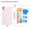 10Pcs Cuttable Screen Protector Film Grid Guide Anti Static Universal Clear Protective Sheet For Phone Gps Navigator Diy Cutting