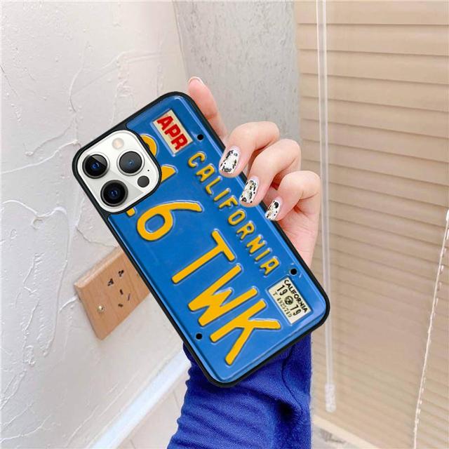 USA LICENSE NUMBER PLATES phone Case Cover For iPhone 17 Air 16 15 14 Plus apple 16 11 12 13 Pro Max coque
