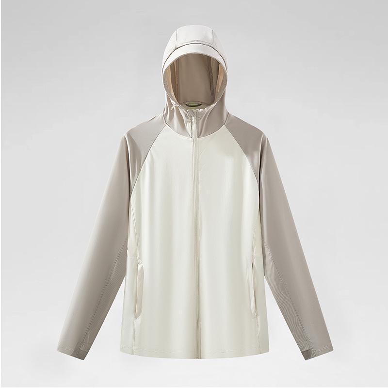 

Унисекс куртка для защиты от солнца: Дышащий, Быстросохнущий, Ледяной на ощупь для приключений на открытом воздухе и кастомизации. M