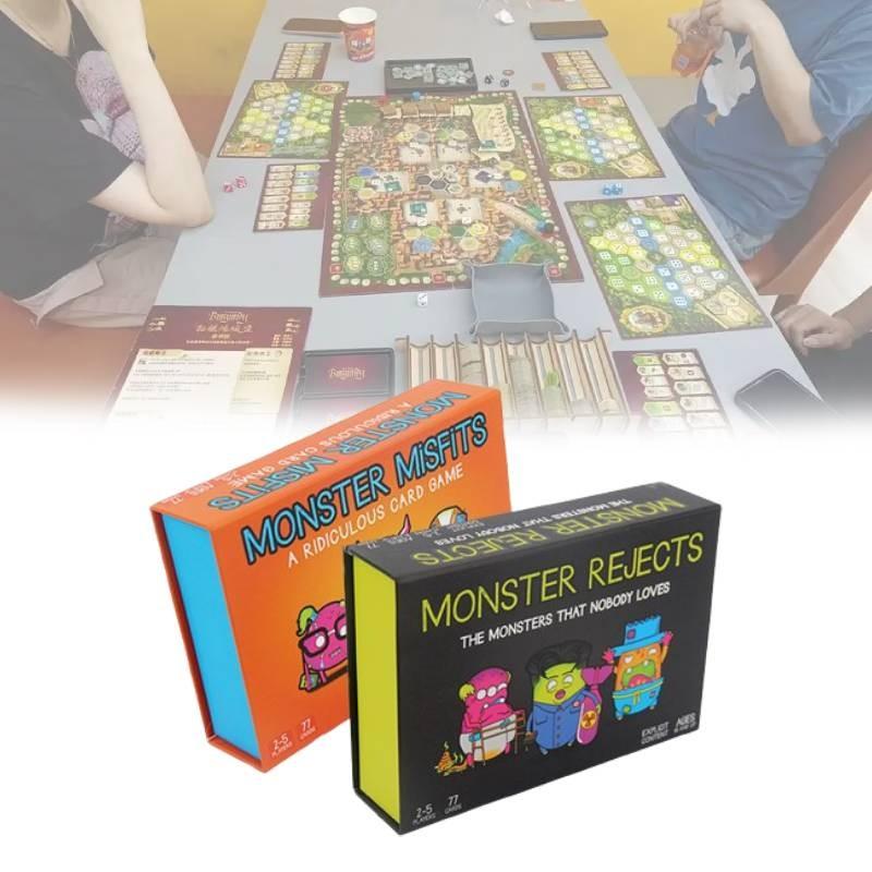 Entertaining English Version Of Monster Misfits Rejects Card Game For All Ages