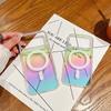 Applicable To IPhone17 Color Plated Magnetic Phone Case New Apple 16 Gradient Laser 15 Anti Fall Rainbow Protection Case