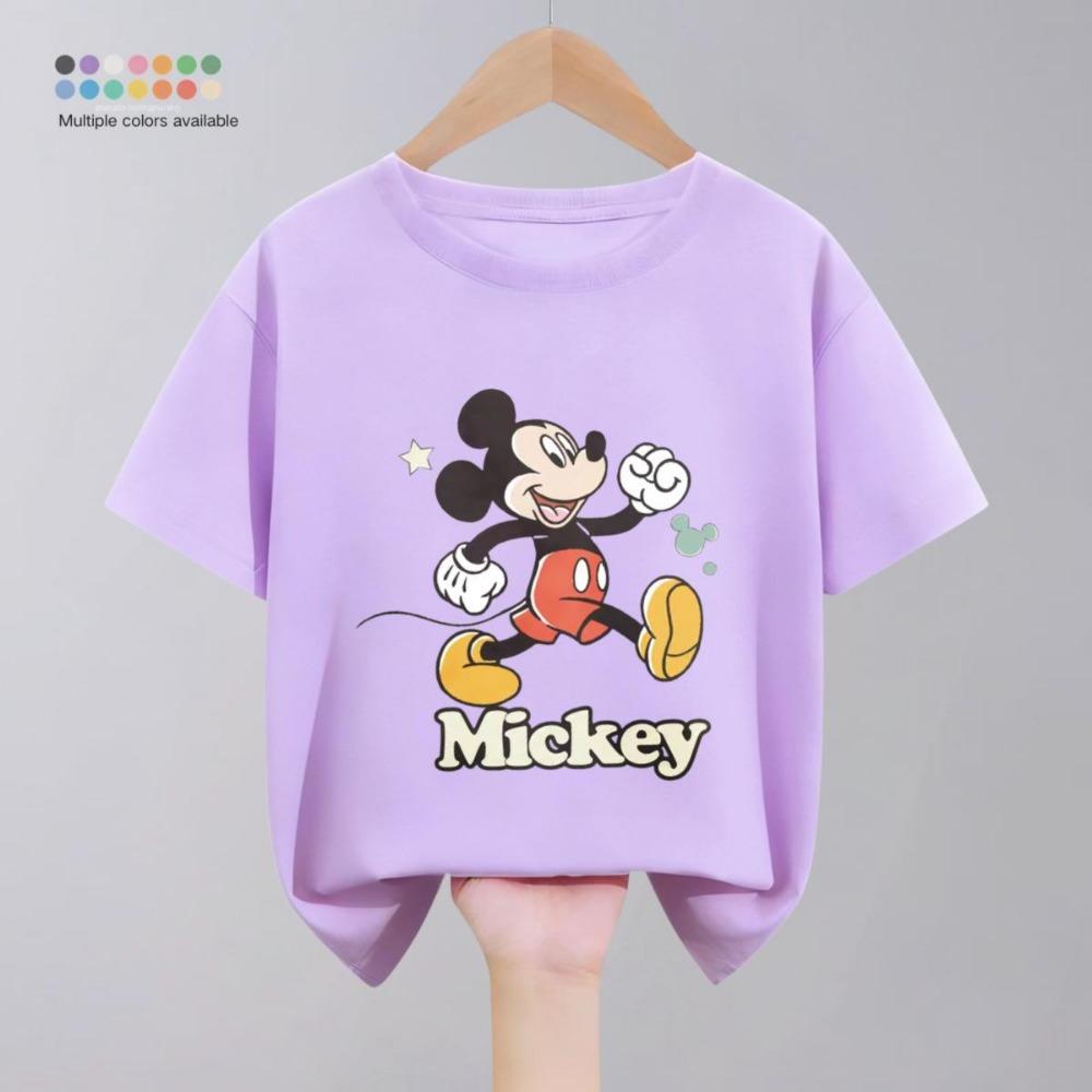 Children's Clothing Summer Cartoon Fashion Children's T-shirt Round Neck