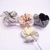 Diamond Star Hair Tie: French Root Yarn Sweet Temperament Floral Hair Rope - Korean Style Hair Accessory