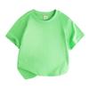 Summer Clothing Children's Short Sleeved T-shirt Cotton Half Sleeved Girls' Short Sleeved Children's Clothing Base