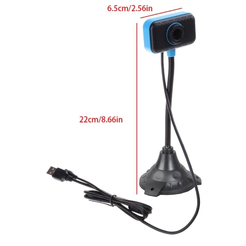 Computer Webcam with Noise Reduction Microphone Creative Practical Web Camera for Meeting Online Courses Office Came