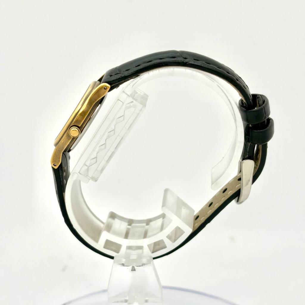 SEIKO AVENUE Roman New Strap [Excellent Condition/New Battery] Ladies' Watch, Gold, Numerals, 1F21-0G50, 200698,