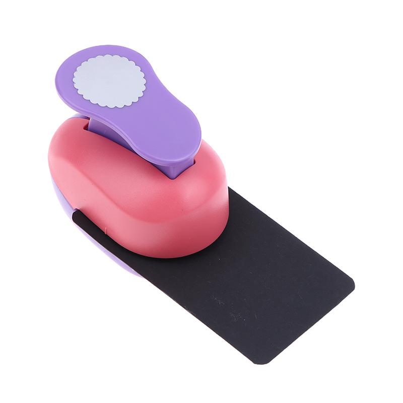 Stamp Border Stamp Shape Craft Punch Embossing Machine Round / Square Hole Punch Toothed Puncher Embosser Diy Tool