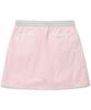 Covernat Woman Silky Nylon Balloon Mini Skirt Light Pink