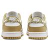 Nike Dunk ESS "Barley Paisley" Cashew Flower Low Top Sneakers for Women in White, Earth and Yellow DH4401-104