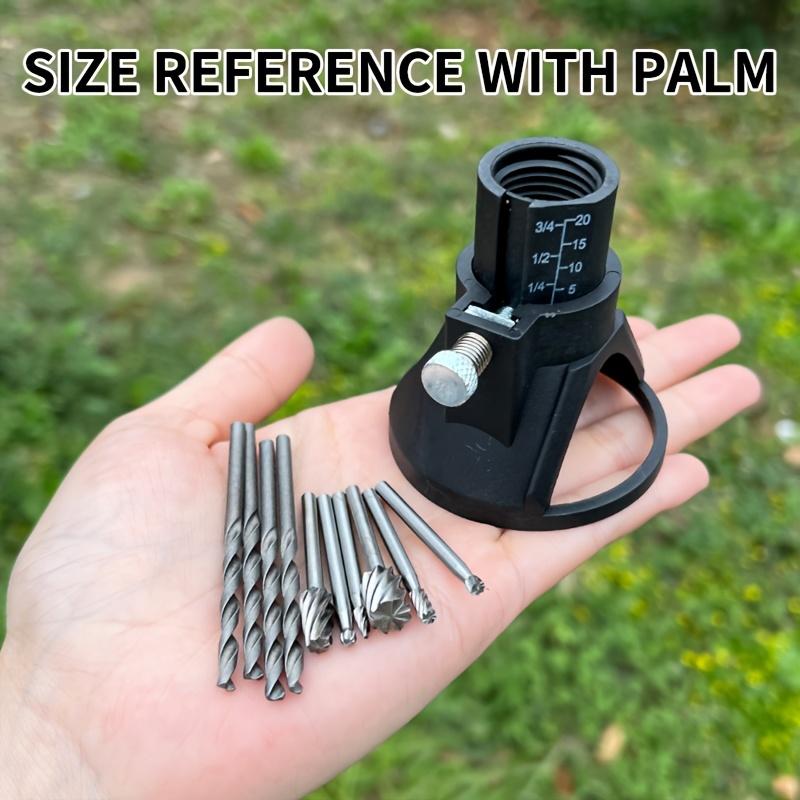 11Pcs High-Speed Precision Drill Engraver Set - Durable Grinder & Bits for Rotary Tool Projects