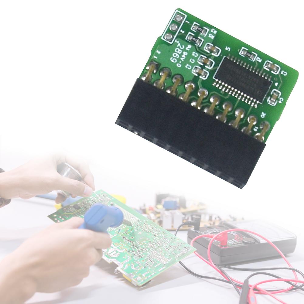 1 X 20Pin TPM 2.0 Module Vertical/Parallel Security Module Encryption Security Module Board for SuperMicro AOM-TPM-9665V TCG 2.0