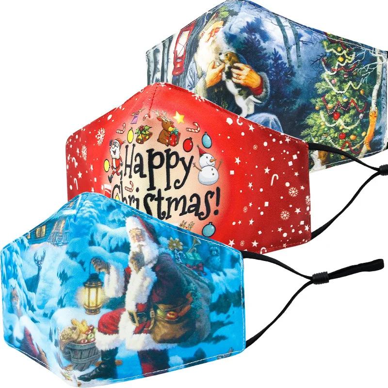 Weihnachtsmaske, Frohe Weihnachten, Dekoration für Zuhause, Weihnachtsmann, Weihnachtsgeschenke, Navidad, Weihnachtsschmuck, Frohes neues Jahr