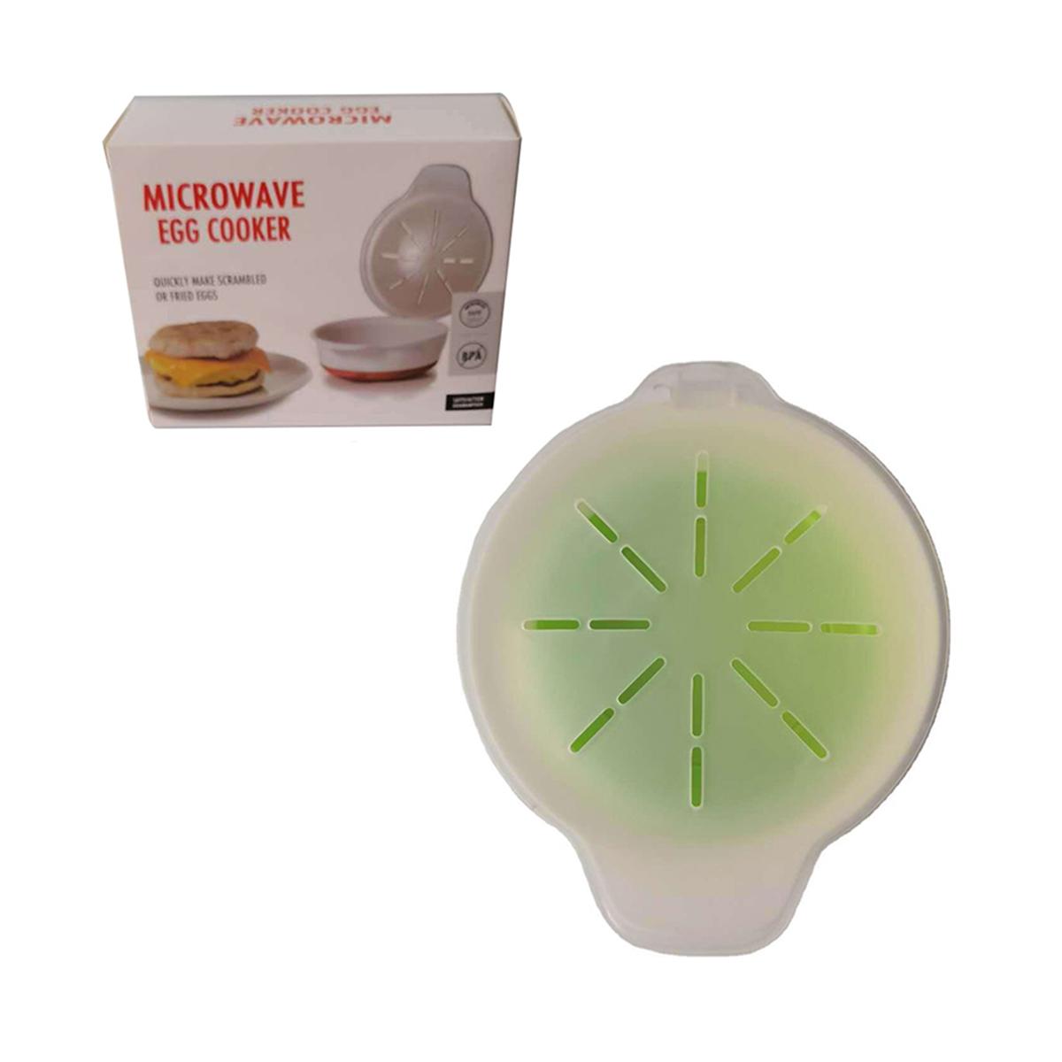 

Микроволновая яйцеварка Набор для приготовления яиц в микроволновке Быстрая Яичная Гамбургер Омлетница Кухонная Готовка зелёный