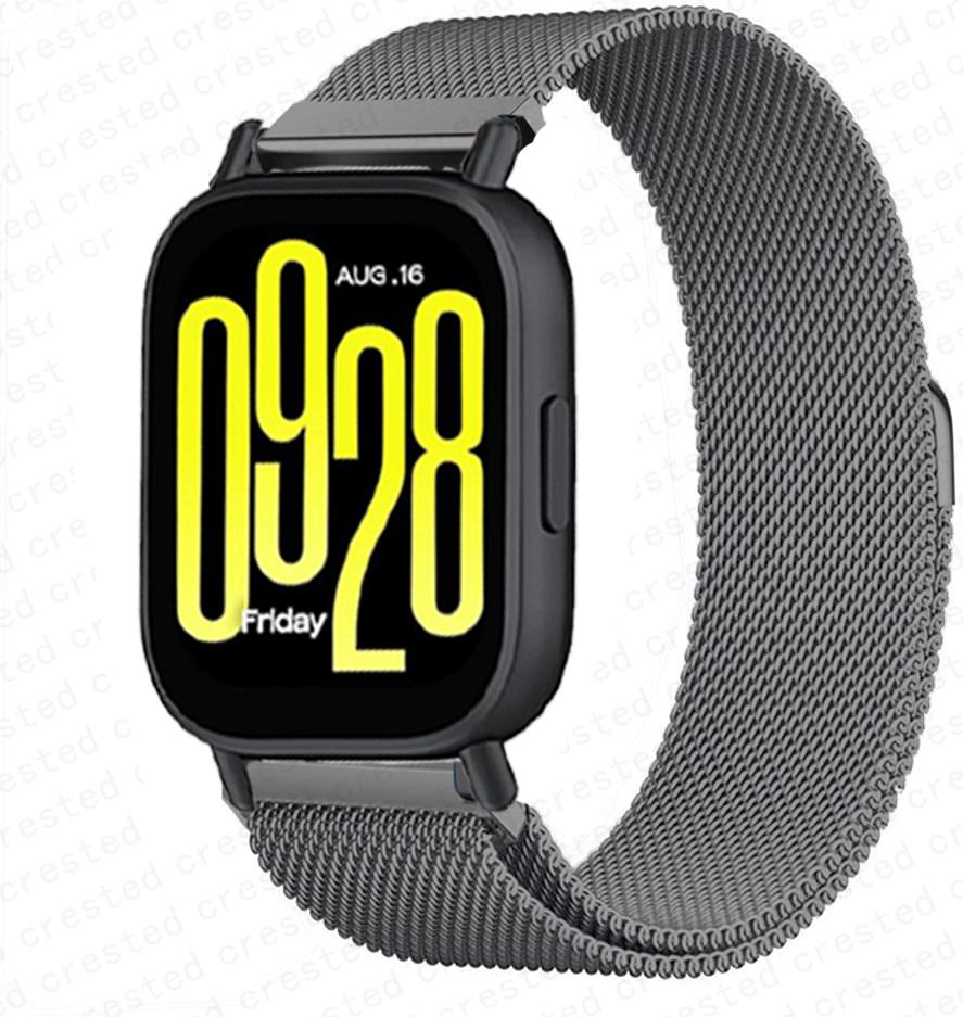 Milanese loop Strap for Xiaomi Redmi Watch 5 Active Metal Stainless Steel Bracelet correa Redmi Watch 5 Lite Magnetic Wristband
