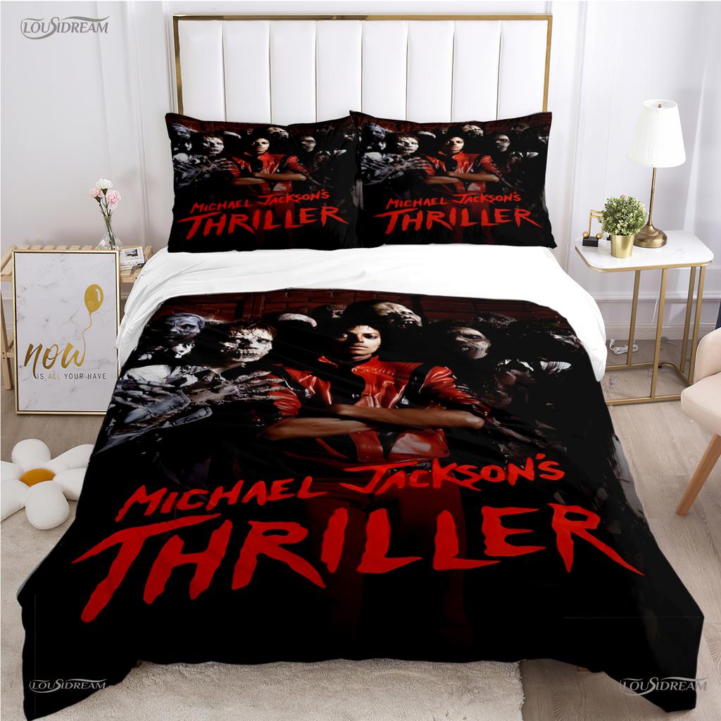 Comforter Casal Michael J-Jackson All Season Comforter Bedding Set Soft And S Single/Double/Queen/King