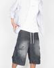 Dibsenseu Vintage Washed Cargo Bermuda Denim D523 -3 Colors