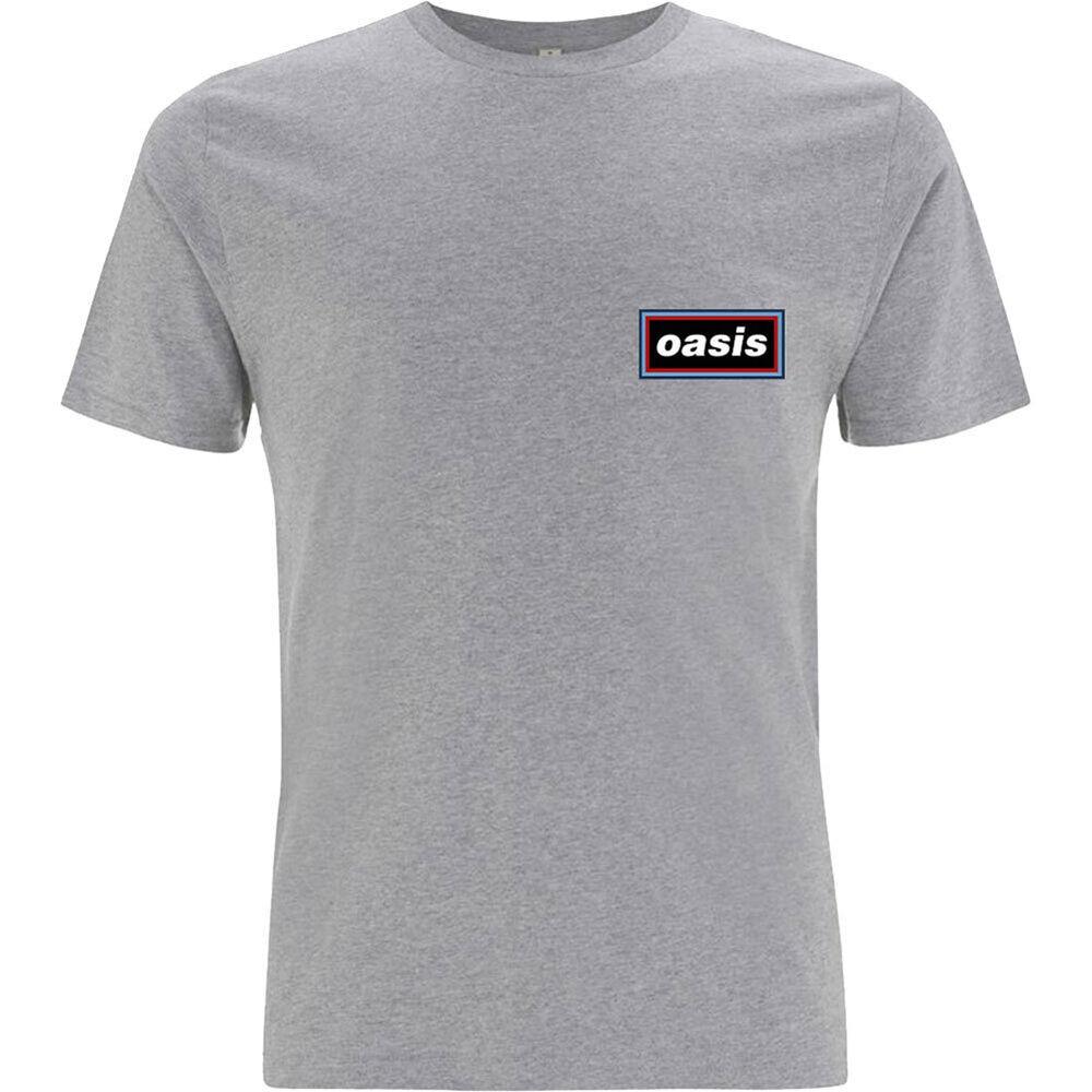 

Серая футболка унисекс Oasis Lines Slim Fit S