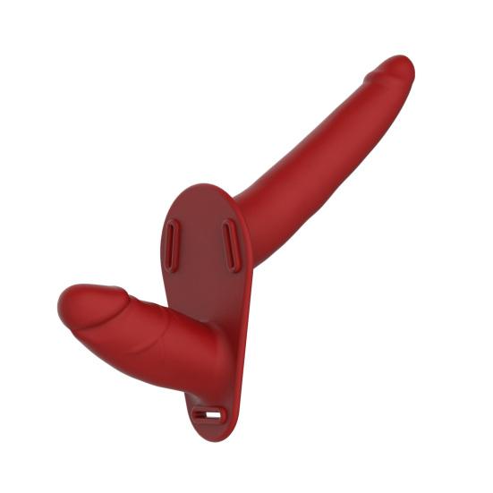 Simulering Penis Effektiv Flirt Sex Stimulering Beltetype Sexleketøy Bukser Dame Tilbehør