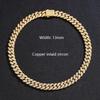 Men's 13mm Zircon-Studded Hip Hop Miami Necklace