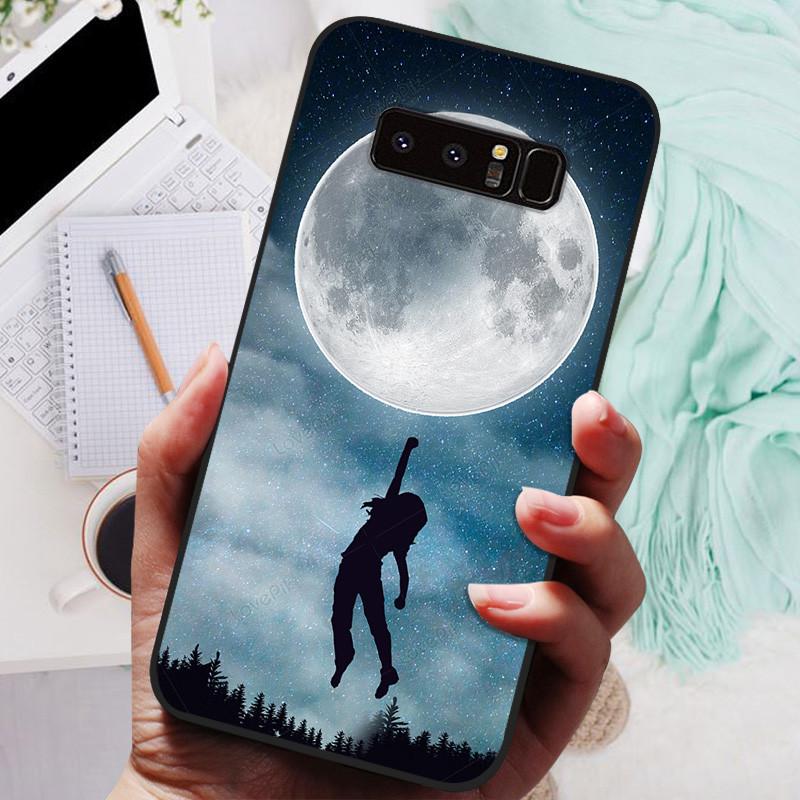 For Samsung Note 8 9 7 5 Case Cover Wolf Cat Animals Silicone Soft Back Cases For Samsung Galaxy Note 9 Note8 Note7 Phone Case