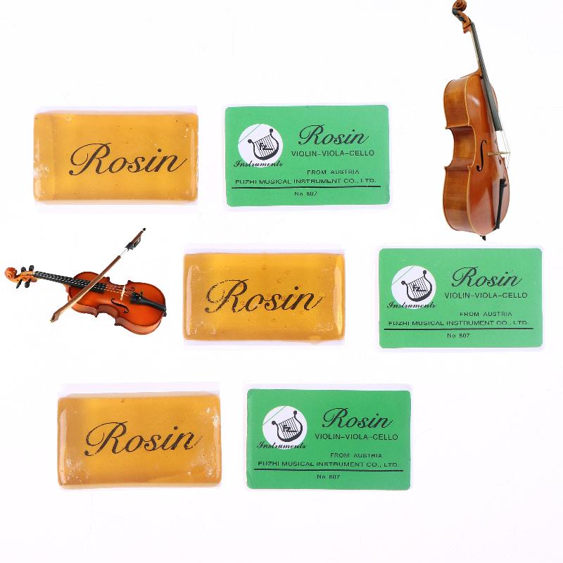 1/3/5Pcs Violin Viola Cello Bowed String Instrument Accessories Bow Rosin Colophony Greek Pitch Friction-Increasing Resin