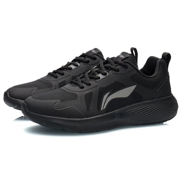 Li-Ning Comfortable Versatile Fabric Shock Absorbing Non-Slip Wear-Resistant Low-Top Running Shoes Men Sneaker ARSR047-5